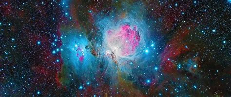 2560x1080 Nebula Space Galaxy Colorful 4k 2560x1080