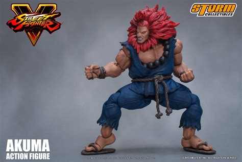 Street Fighter V Akuma Figure By Storm Collectibles The Toyark News