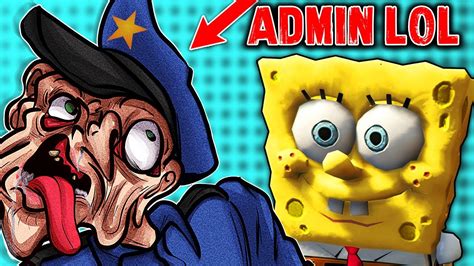The Admin Gave Us Spongebob Mods Gta 5 Rp Youtube