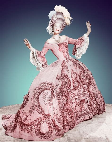 Reading Treasure Marie Antoinette 1938 Costumes Marie Antoinettes Brightest Figure Gown