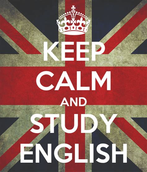 Keep Calm And Study English Poster Mkiguel Keep Calm O Matic
