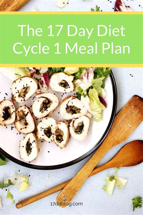 17 Day Diet Cycle 1 Meal Plan My 17 Day Diet Blog