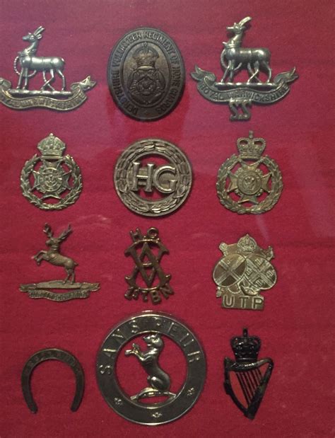 Major And Highly Desirable Early British Military Badge Collection Of