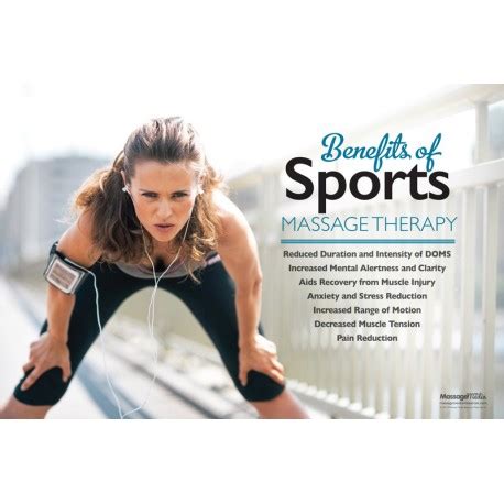 Massage Therapy For Athletes Poster In Massage Therapy Massage