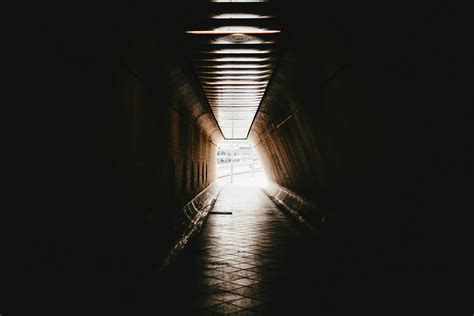 Dark Tunnel Photo · Free Stock Photo