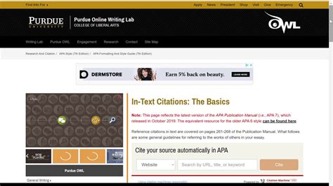 The purdue owl maintains examples of citations using both doi styles. How to Use Purdue OWL - YouTube