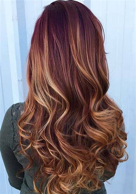 However, the other thing that makes this style unique is that it is not only highlighted. 100 Badass Red Hair Colors: Auburn, Cherry, Copper ...