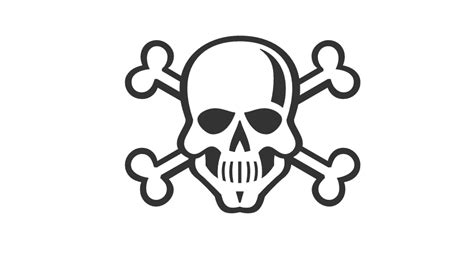 ☠ Skull And Crossbones Symbol Copy And Paste Psfont Tk