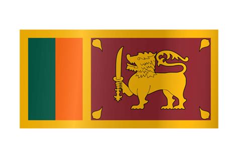 Sri Lanka Flag Icon Country Flags