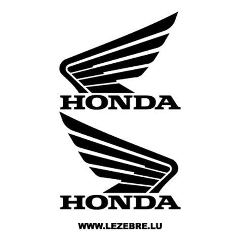 2 Stickers Honda Logo Decal Aufkleber Pegatinas Hon06 Couleurs Au Choix