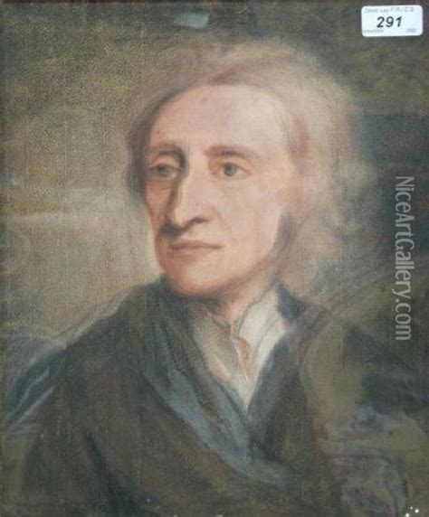 Portrait Of John Locke Oil Painting Reproduction By Sir Godfrey