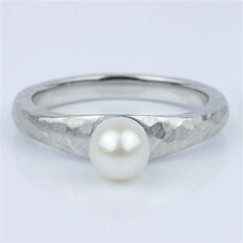 Pearl Engagement Rings With A Vintage Vibe