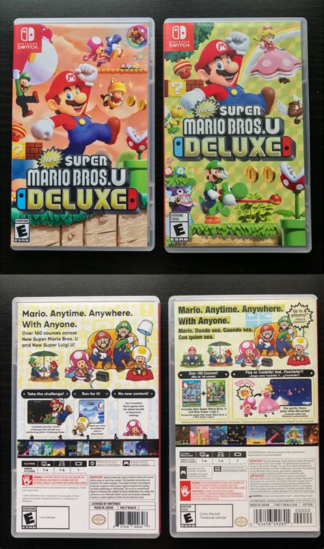 Artist Redesigns New Super Mario Bros U Deluxe Boxart Nintendosoup