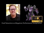 Fred Tatasciore as Megatron Performance Compilation - YouTube