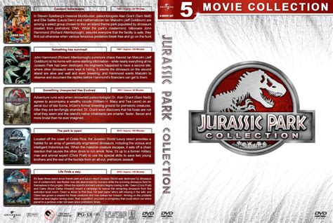 Jurassic Park Collection 5 1993 2018 R1 Custom Dvd Cover Dvdcover Images And Photos Finder