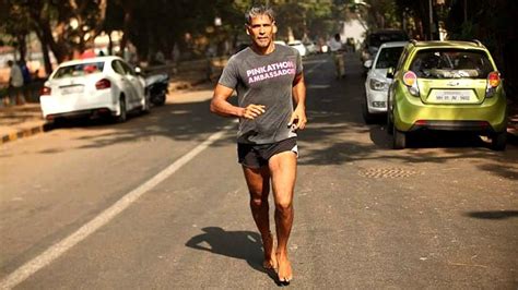 Here S Why Milind Soman Is Running Barefoot From Mumbai To Ahmedabad