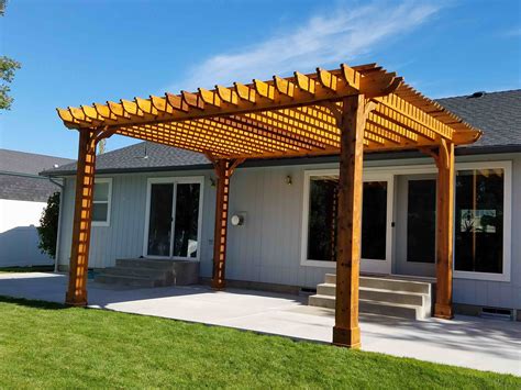 X Pergola Kits Shop Our Big Kahuna X Wood Pergola Kit Online