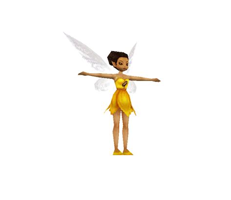 Ds Dsi Tinker Bell Iridessa Low Poly The Models Resource