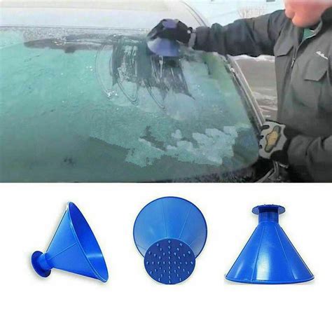 Car Windshield Ice Scraper And Funnel Pack Of 2 Ebay In 2020 Ice