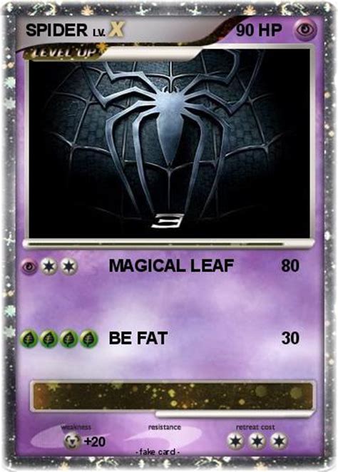 Pokémon Spider 392 392 Magical Leaf My Pokemon Card