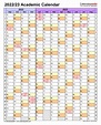 Google Sheets Academic Calendar Template 2022-2023 - Calendar2023.net