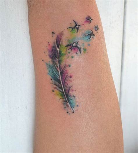 100 Most Beautiful Watercolor Tattoo Ideas Mybodiart