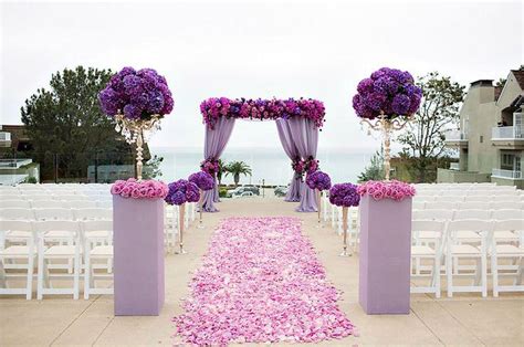 Ceremony Radiant Orchid Wedding Inspiration 2300701 Weddbook