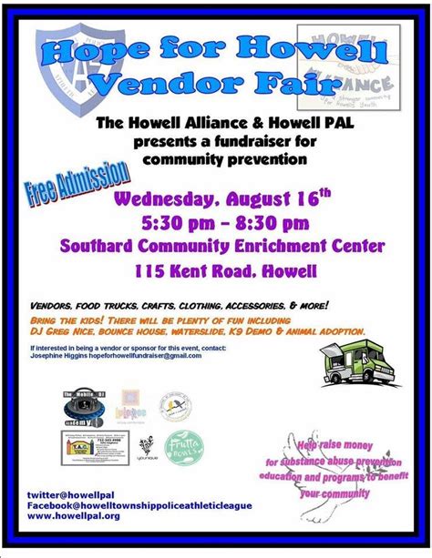 Hope For Howell Fair Fundraiser Wednesday Howell Nj Patch