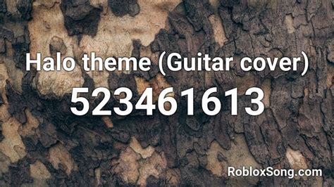 Halo Theme Guitar Cover Roblox Id Roblox Music Codes