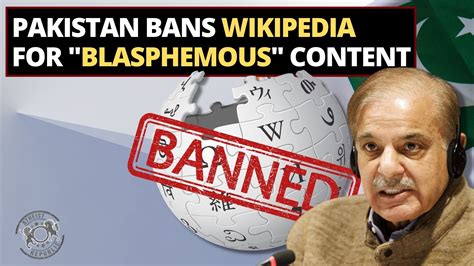 Pakistan Bans Wikipedia For Blasphemous Content