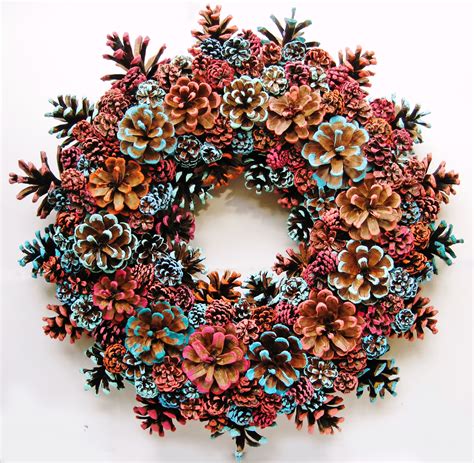 Pin By Marcia Helwig On Handmade Pine Cone Wreaths Pine Cone