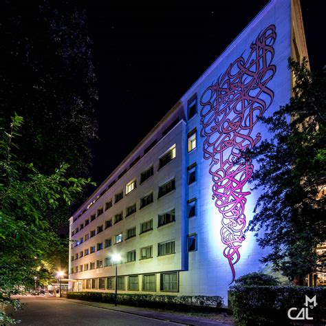 Cité Universitaire Maison De La Tunisie Avec Fresque De El Seed Mon Chat Aime La Photo