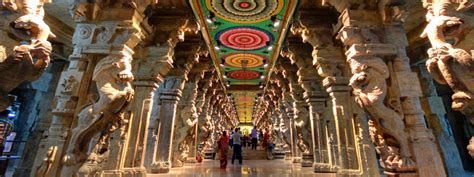 Hall Of Thousand Pillars Madurai Meenakshi Temple Pillars Holy