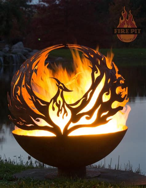 Phoenix Rising Fire Pit Sphere Fire Pit Sphere Fire Pit Gallery