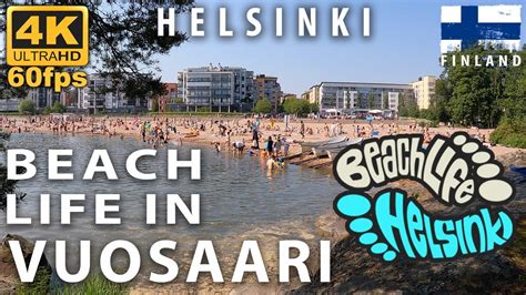 🌞 beach life vuosaari helsinki ⛱ come to best summer destinations in eastern helsinki 4k video