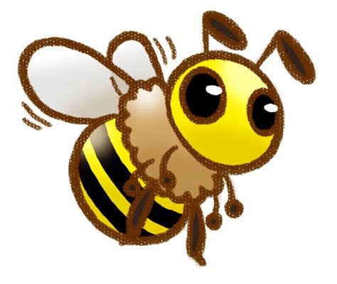 Cute Drawings Of Bees Clip Art Library