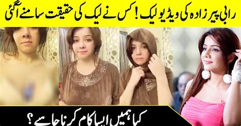 Rabi Pirzada Full Videos Leaked And Viral On Internet [updated]