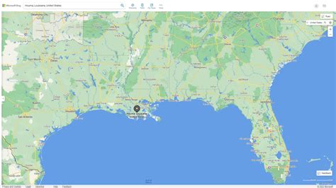 Houma Louisiana Map