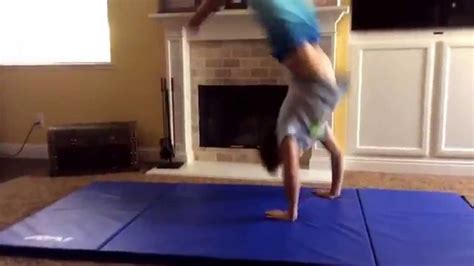13 year old doing basic gymnastics youtube