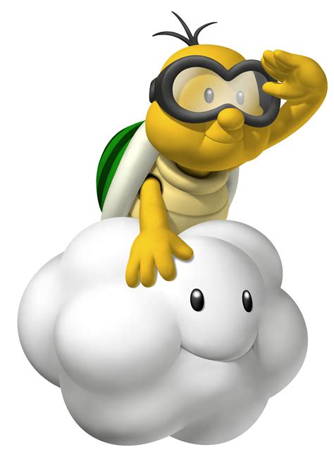 Super Mario Bros Super Show Lakitu Mario Party 9 Goom