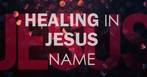 Healing In Jesus Name Real Life Church