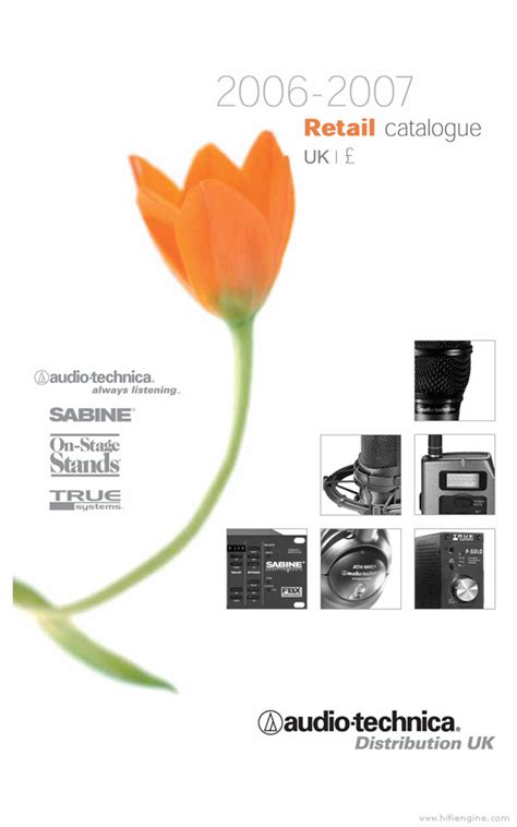 Audio Technica Retail Product Catalogue Hifi Engine