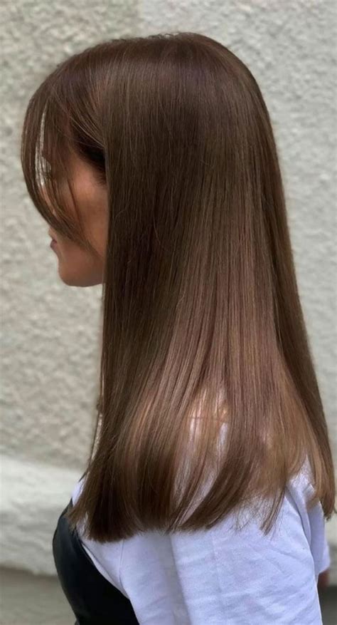 50 Stylish Brown Hair Colors And Styles For 2022 Medium Warm Brown With