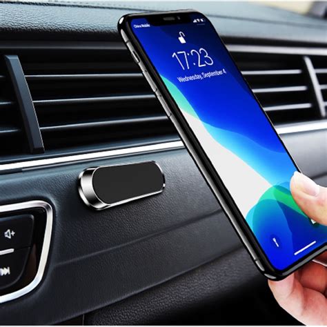 Strip Shape Magnetic Car Phone Holder Stand For Iphone Magnet Mount