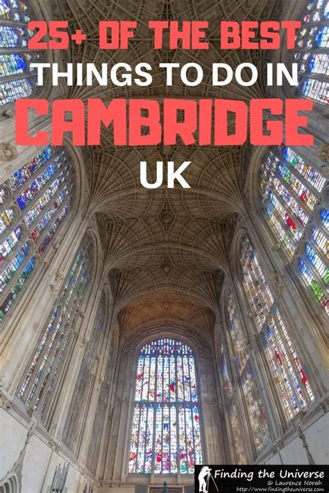 Things To Do In Cambridge Uk Finding The Universe England Travel Uk