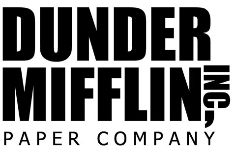 Logotipo De Dunder Mifflin Paper Company The Office Etsy México