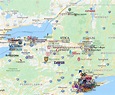 Colleges in New York Map | Colleges in New York - MyCollegeSelection
