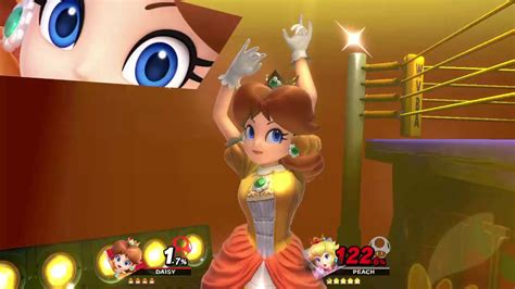 Super Smash Bros Ultimate Princess Daisy Vs Princess Peach Boxing Ring Youtube