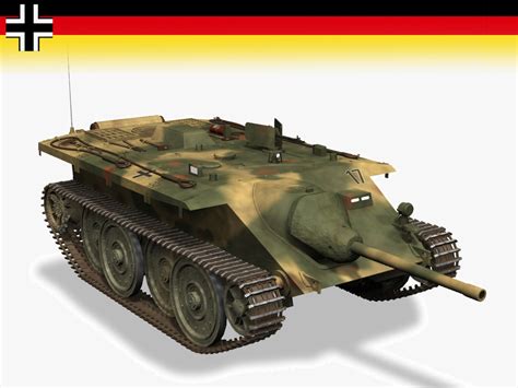 Germany Tanks E10 Panzer 3d Model