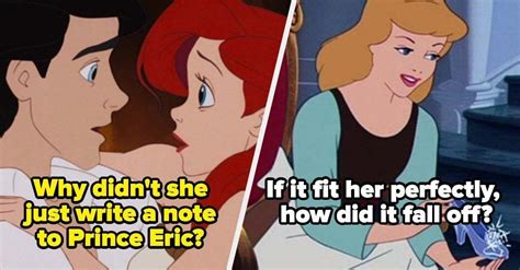 An Image Of Disney Princesses Talking To Each Other With Caption That